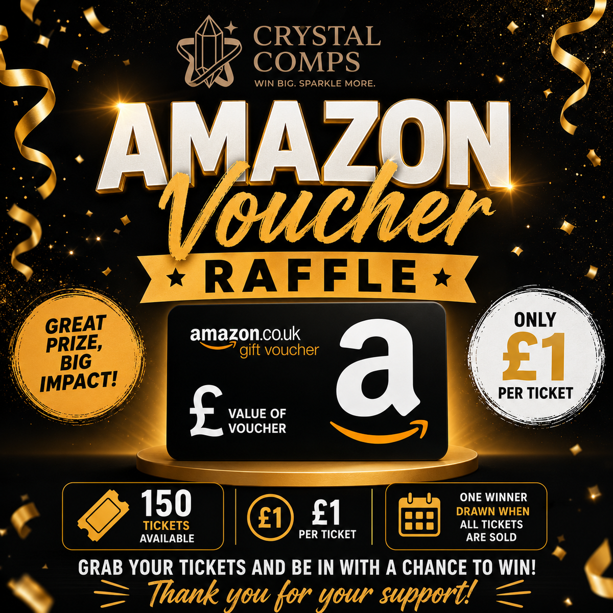 £100 AMAZON VOUCHER featured image