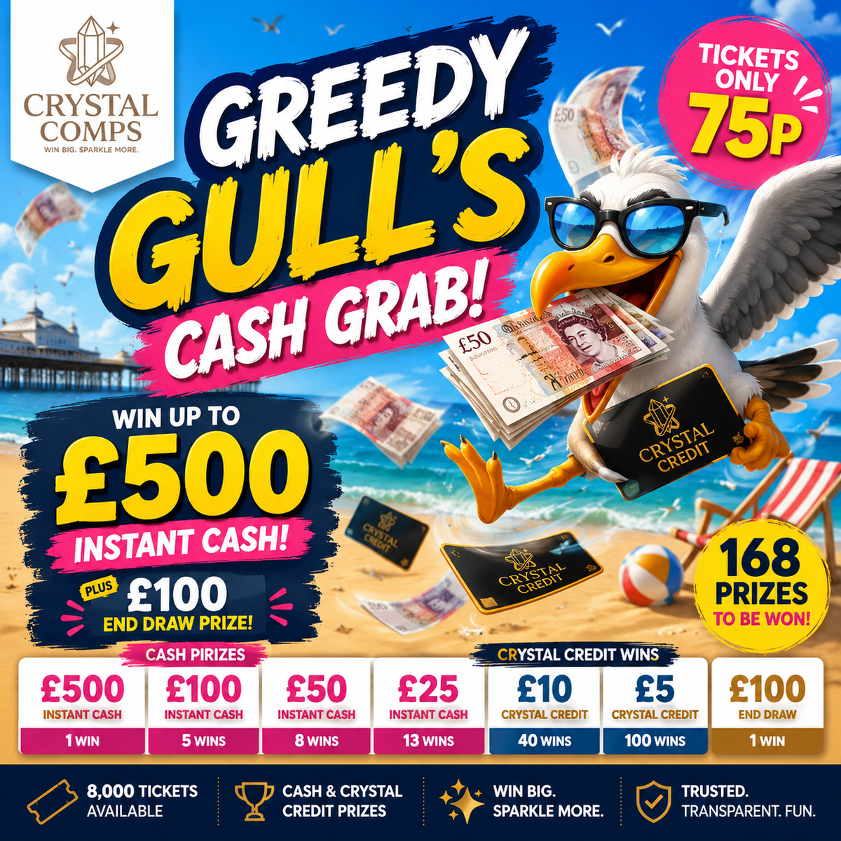 GREEDY GULL'S CASH GRAB featured image