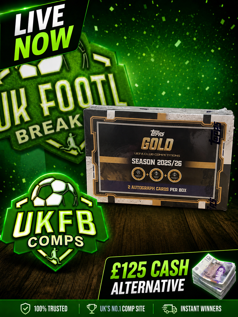 Topps Gold UCC 25/26 OR £125 Cash Alternative featured image