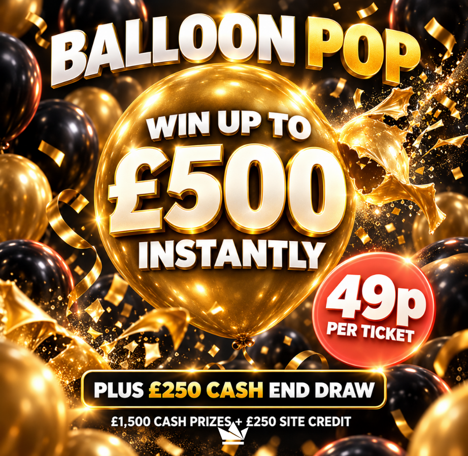 Balloon Pop — Win Up to £500 Instantly featured image