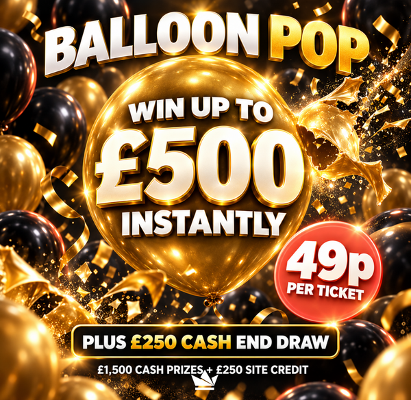Balloon Pop — Win Up to £500 Instantly featured image