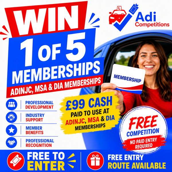 Win 1 of 5, ADINJC, MSA, DIA Memberships ENTER FOR FREE! featured image