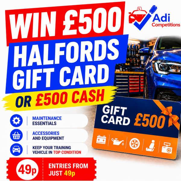 Win a Halfords £500 Gift Card featured image