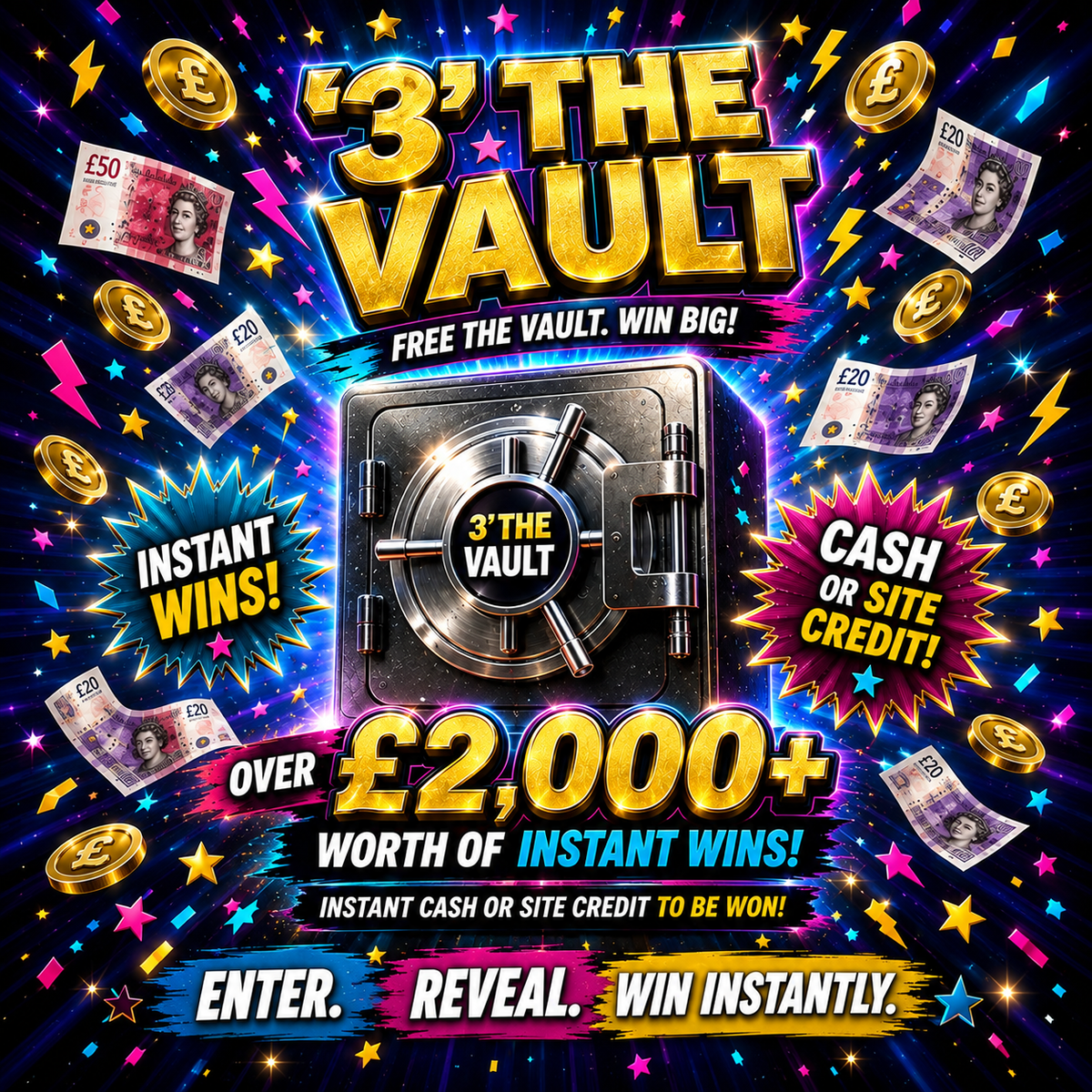 3 The Vault Instant Win featured image