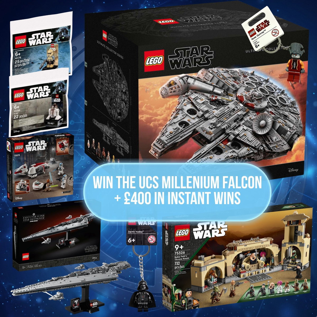 Win the Lego UCS Millennium Falcon Plus Instant Wins featured image