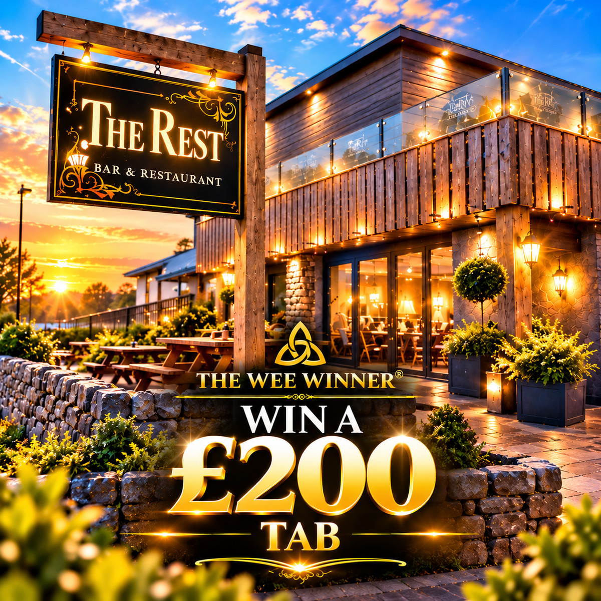 Win a £200 Tab at The Rest featured image