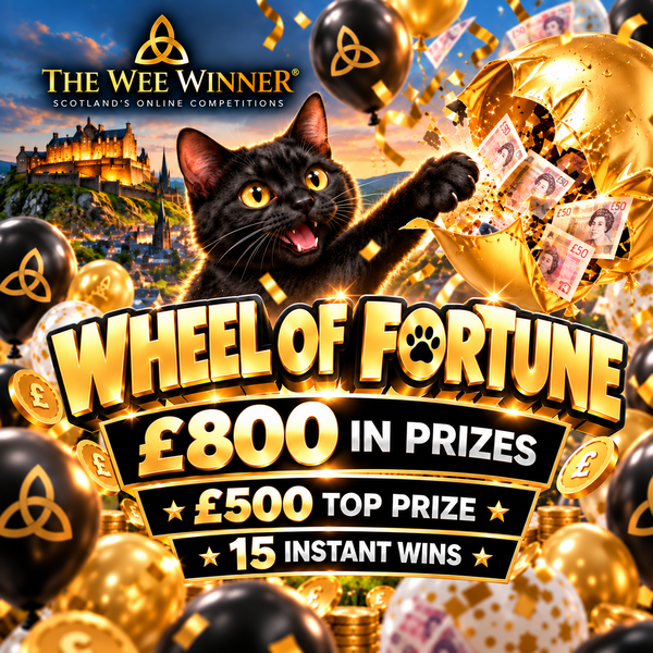Pumpkin's Wheel of Fortune - £800 in Prizes featured image