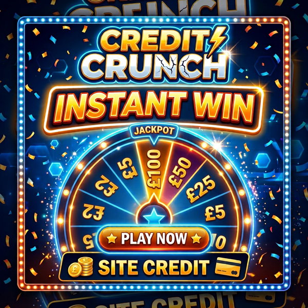 Credit Crunch - Instant Win - Site Credit & Main Jackpot