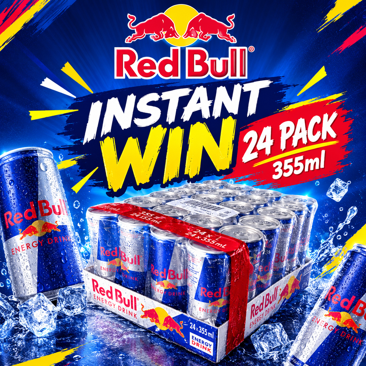 Red Bull Energy 24 x 355ml - Instant Win & Main Jackpot featured image