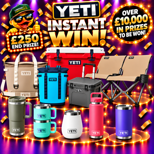 YETI INSTANT WIN – OVER £10,000 WORTH OF PRIZES TO BE WON & £250 END PRIZE!! featured image