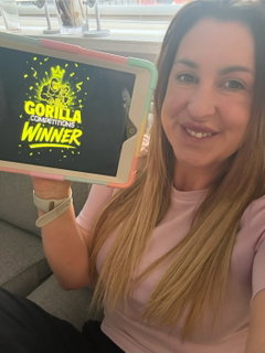 Winner Jo Barclay background
