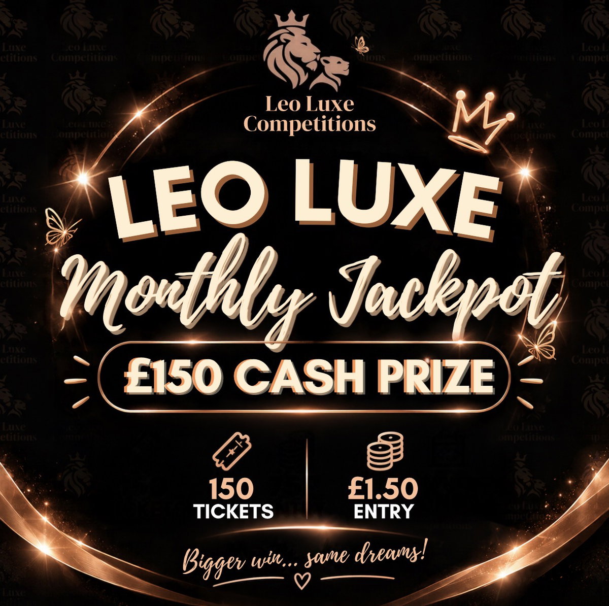 LEO LUXE MONTHLY JACKPOT featured image