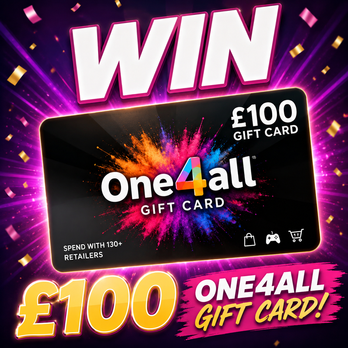 £100 ONE4ALL GIFT CARD featured image