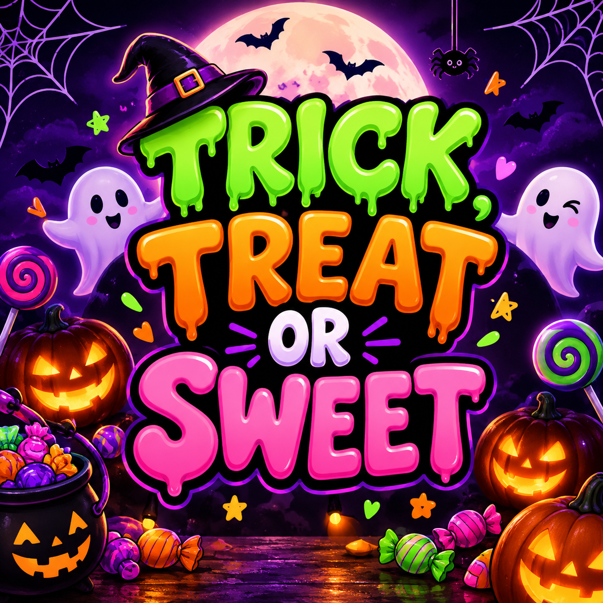 TRICK, TREAT OR SWEET🦇 featured image