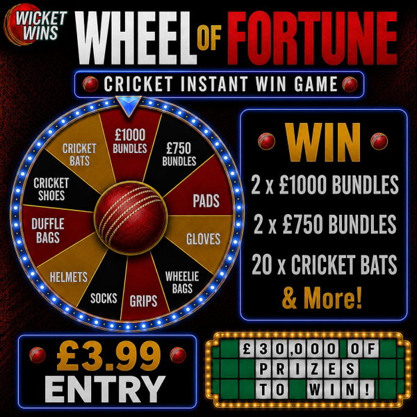 Wheel of Fortune - £30,000 of Prizes Including 2 x £1000 Bundles! featured image
