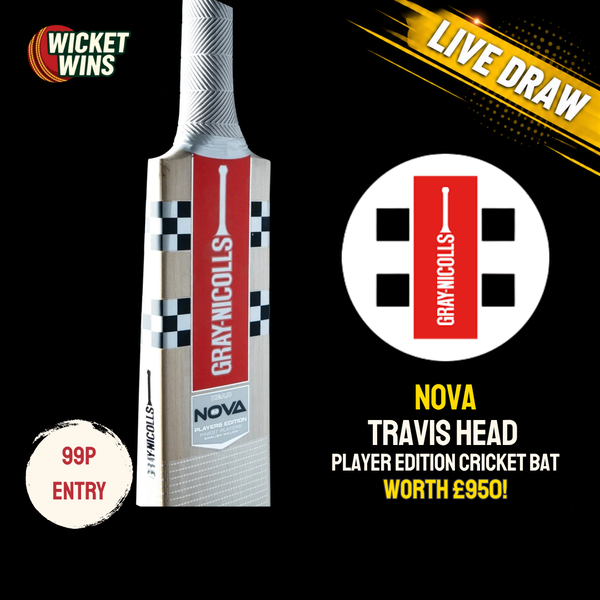 Win a £950 Gray-Nicolls Nova Travis Head Replica Cricket Bat! featured image
