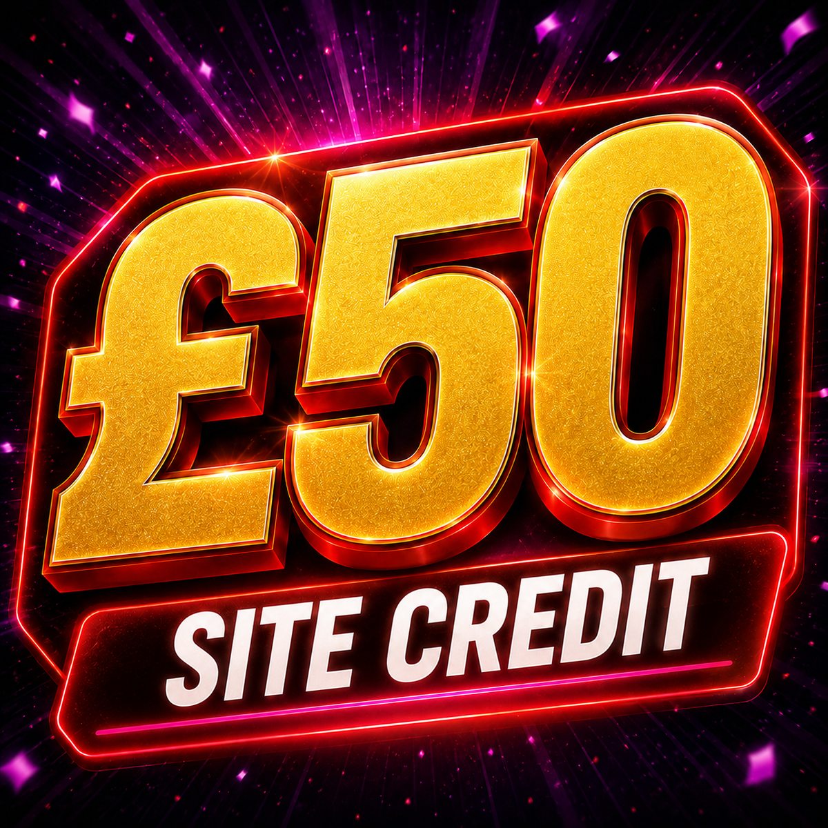 💷 £50 SITE CREDIT END DRAW  💷 featured image
