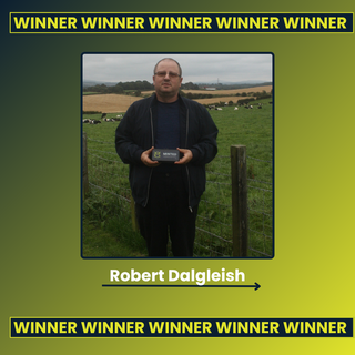 Winner Robert Dalgleish background