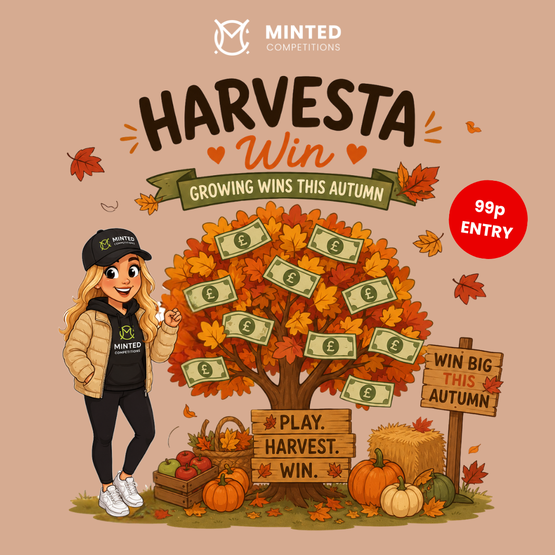 Harvest a Win! £3K Cash - LIVE featured image