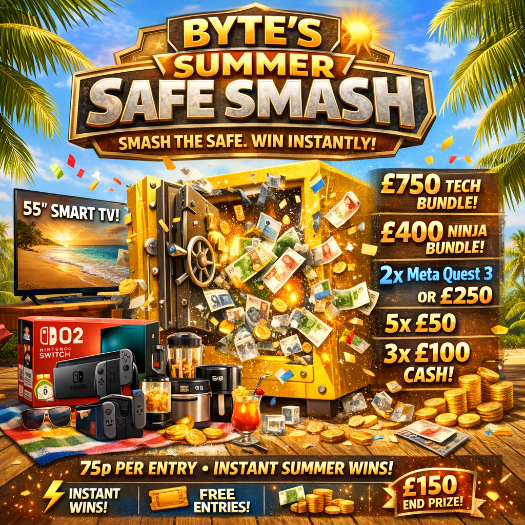 Summer Safe Smash – £2,000+ Instant Win Pool Inside 🔐 featured image