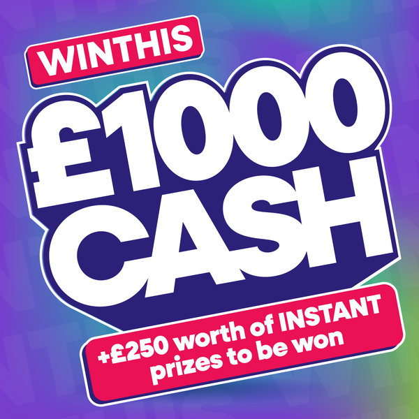 WinThis...Β£1,000 CASH (+Β£250 worth of Instant Wins) featured image