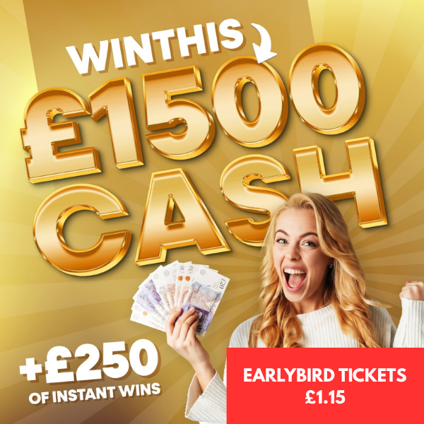 WinThis...£1,500 CASH (with £250 of Instant Wins) featured image