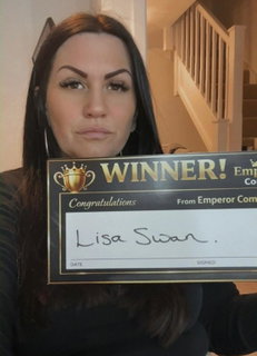 Winner Lisa Swan background