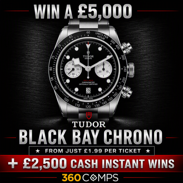 ⌚ WIN A £5,000 TUDOR BLACK BAY CHRONO + £2,500 IN CASH INSTANT WINS! featured image