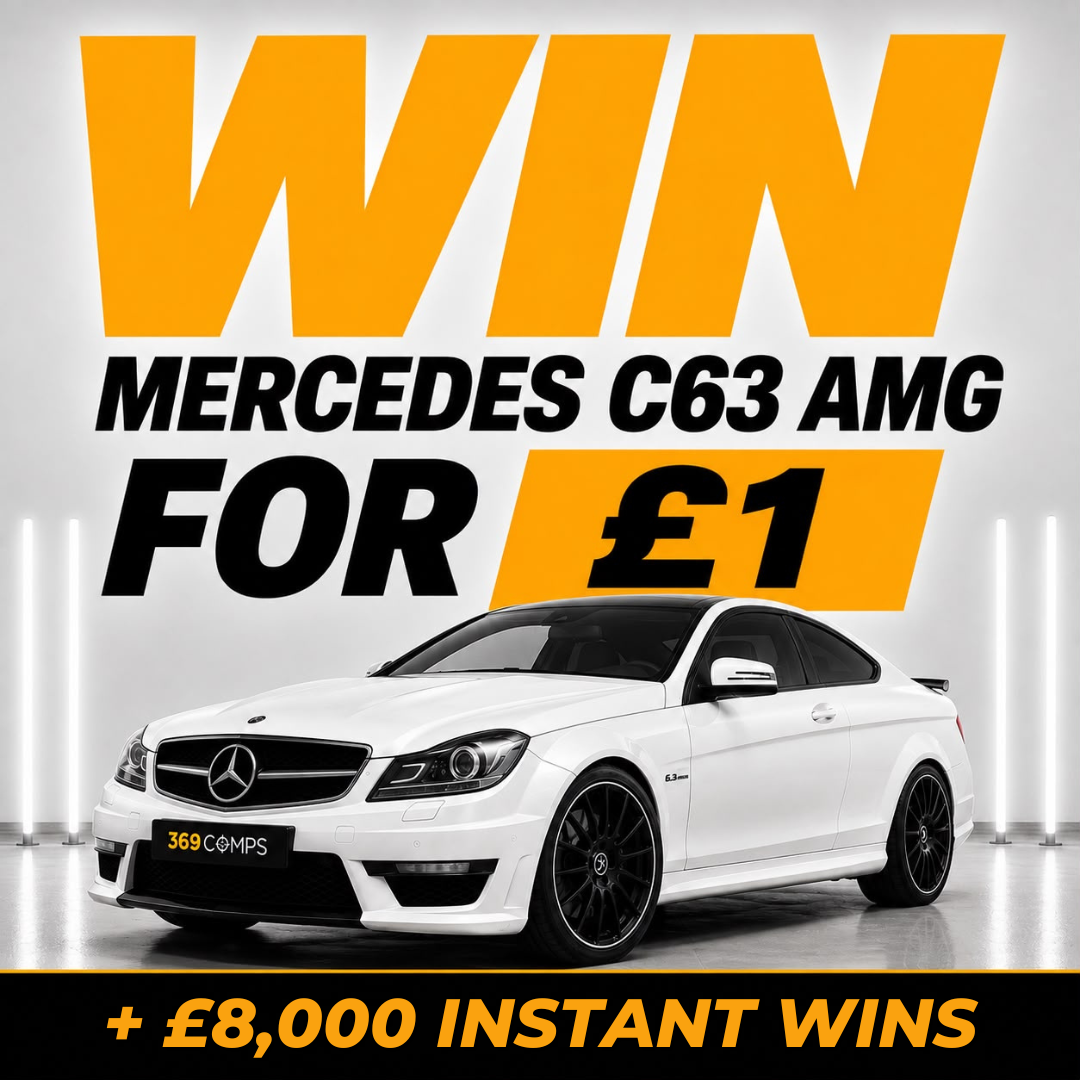 WIN ⭐ Mercedes C63 AMG - WORTH £18,000 + £8,000 Instant Wins featured image