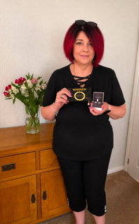 Winner Lois White background