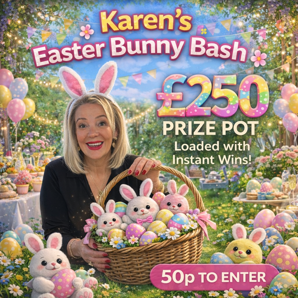 Karen's Easter Bunny Bash -£250 Prize Pot featured image