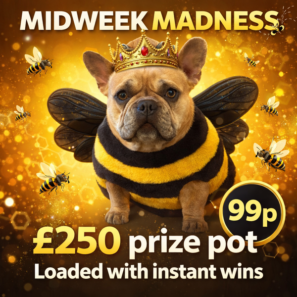 Midweek Madness- £250 Prize Pot featured image