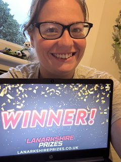 Winner Claire Lavery background