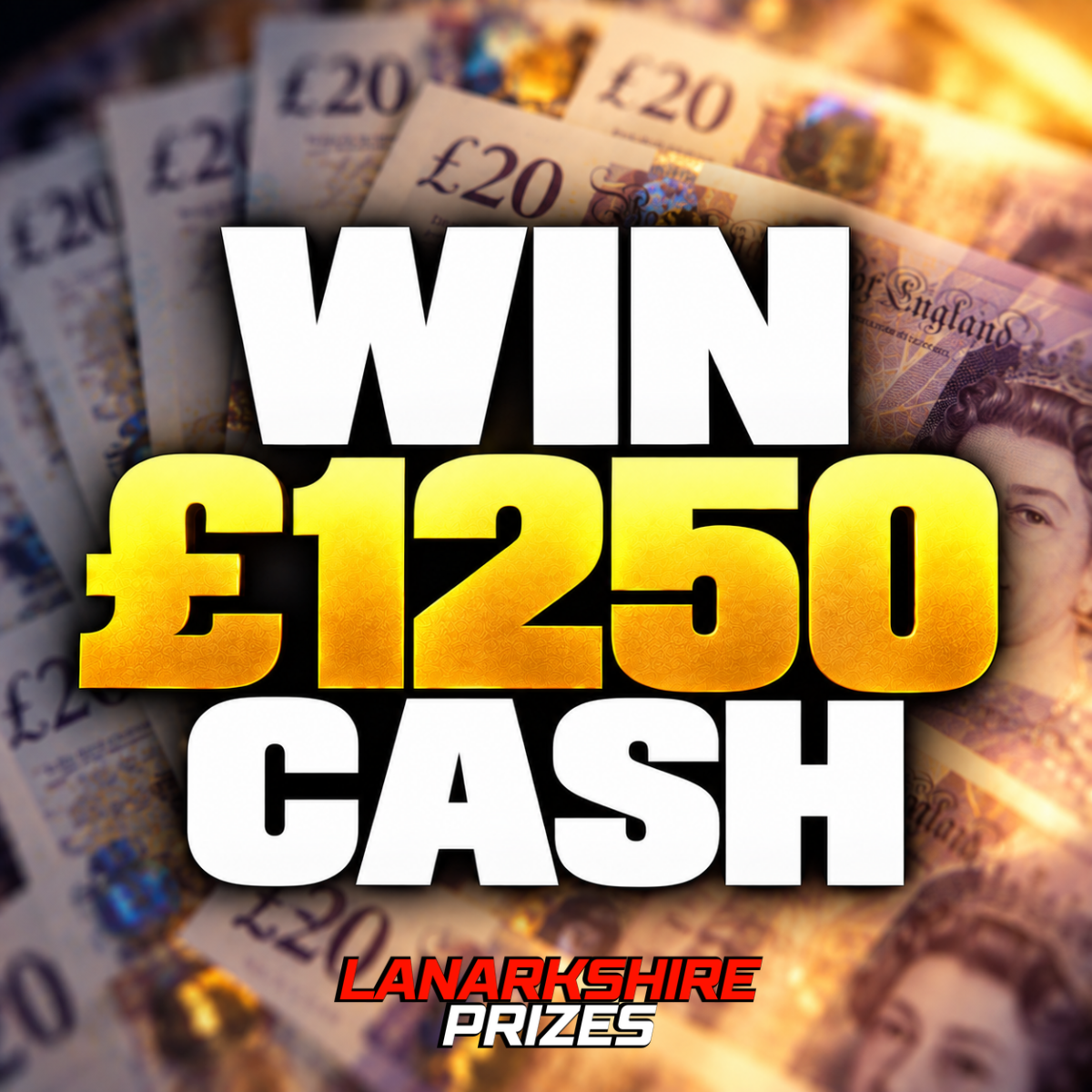 WIN £1250 CASH - ENTER FOR 99p
