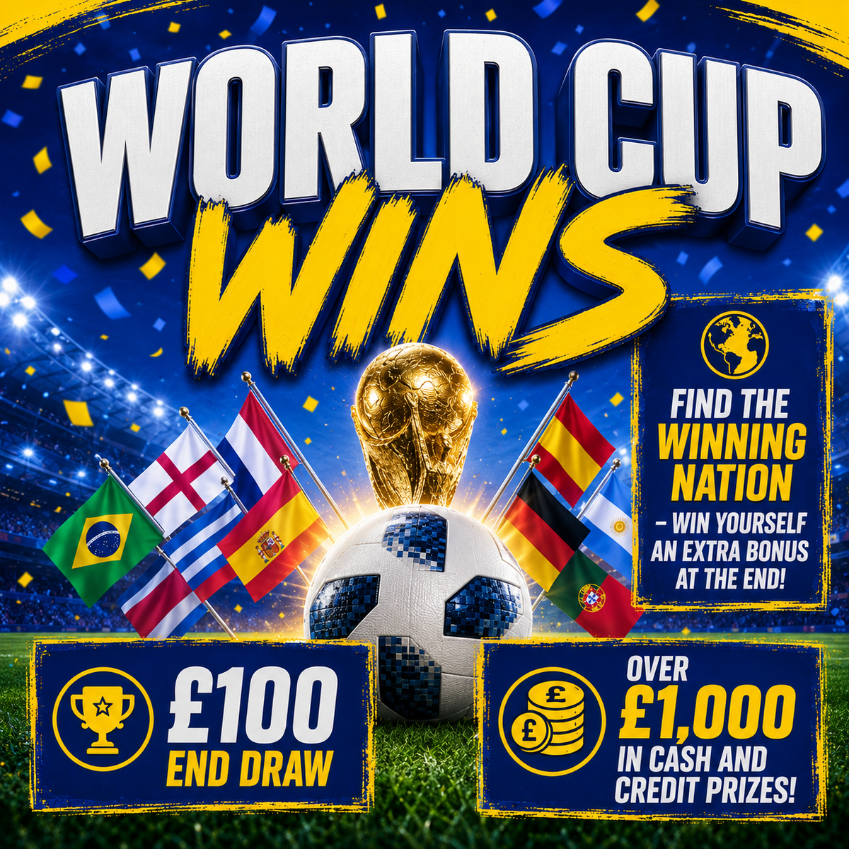 WORLD CUP WINS!! featured image