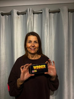Winner Angela Jackson background