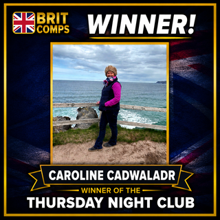 Winner Caroline Cadwaladr background