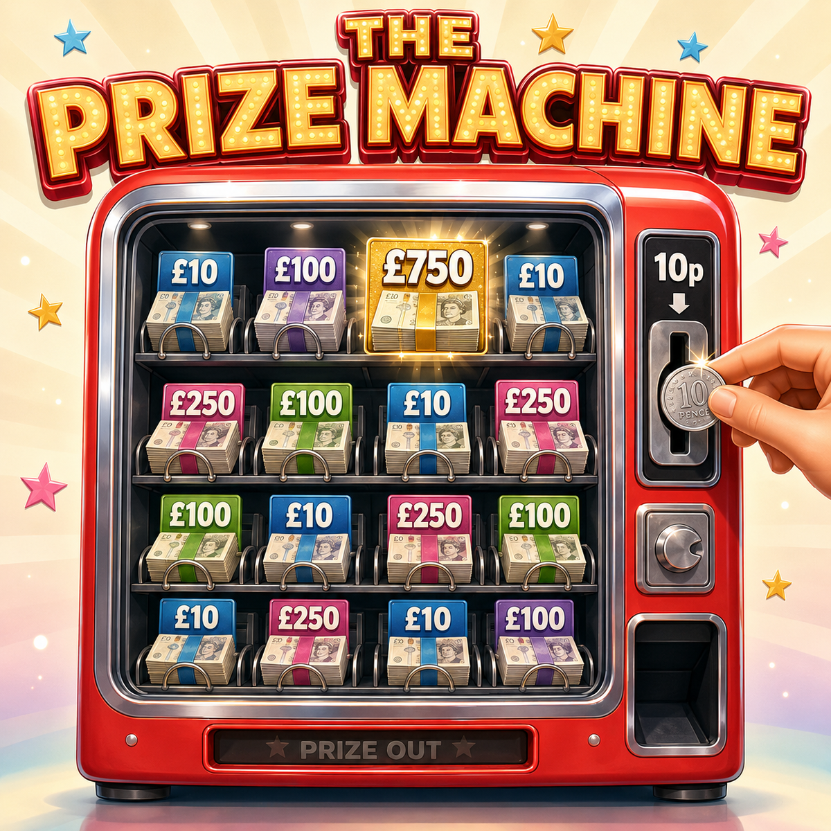 The Prize Machine - £8,250 in Prizes! featured image