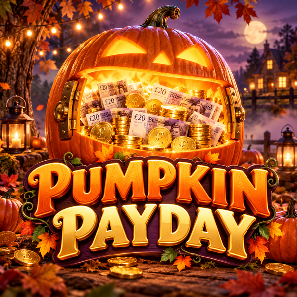 Pumpkin Payday - 1 in 5 Win + £250 CASH! featured image