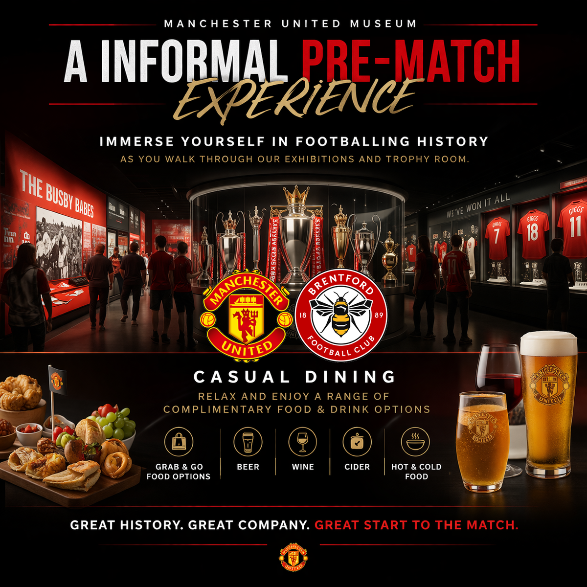 MANCHESTER UNITED VS BRENTFORD HOSPITALITY featured image