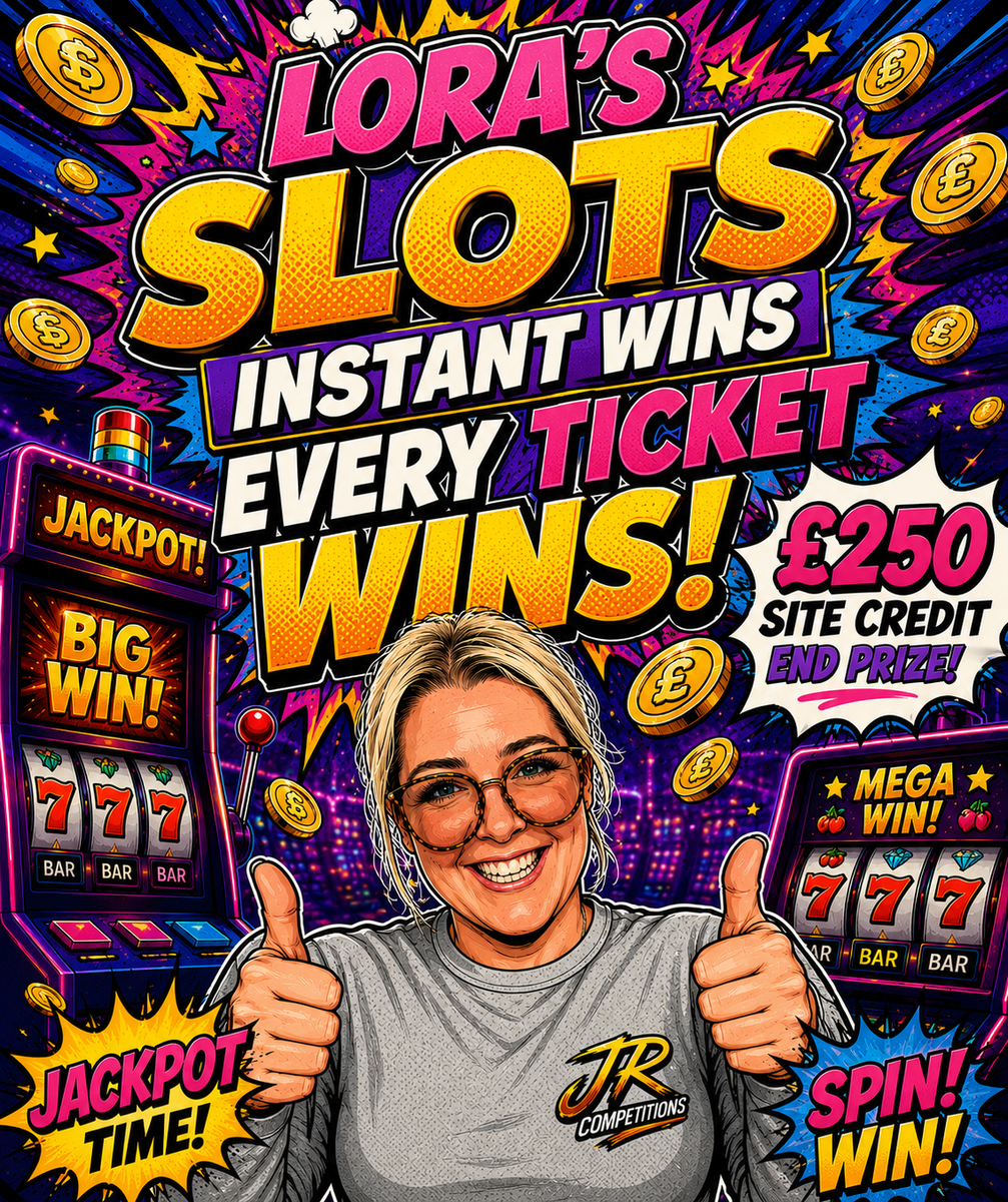 Lora's Instant Win Slots- £250 Site Credit End Prize featured image