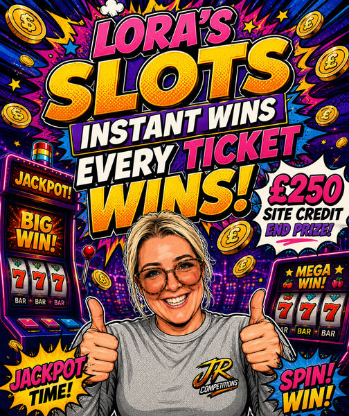 Lora's Instant Win Slots- £250 Site Credit End Prize featured image