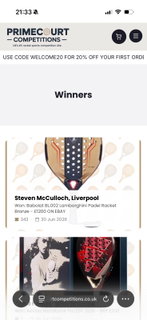 Winner Steven McCulloch, Liverpool background