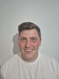 Winner Jamie Horridge, Hartlepool background