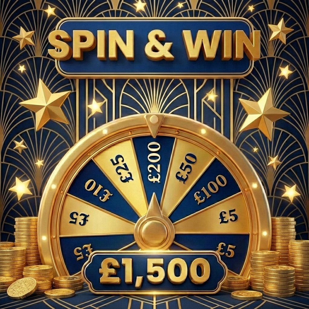 SPIN & WIN! £1,500 IN INSTANT WINS! featured image