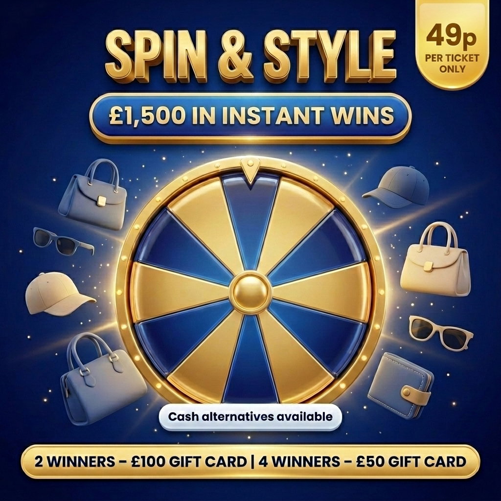 SPIN & STYLE! £1,500 IN INSTANT WINS! featured image
