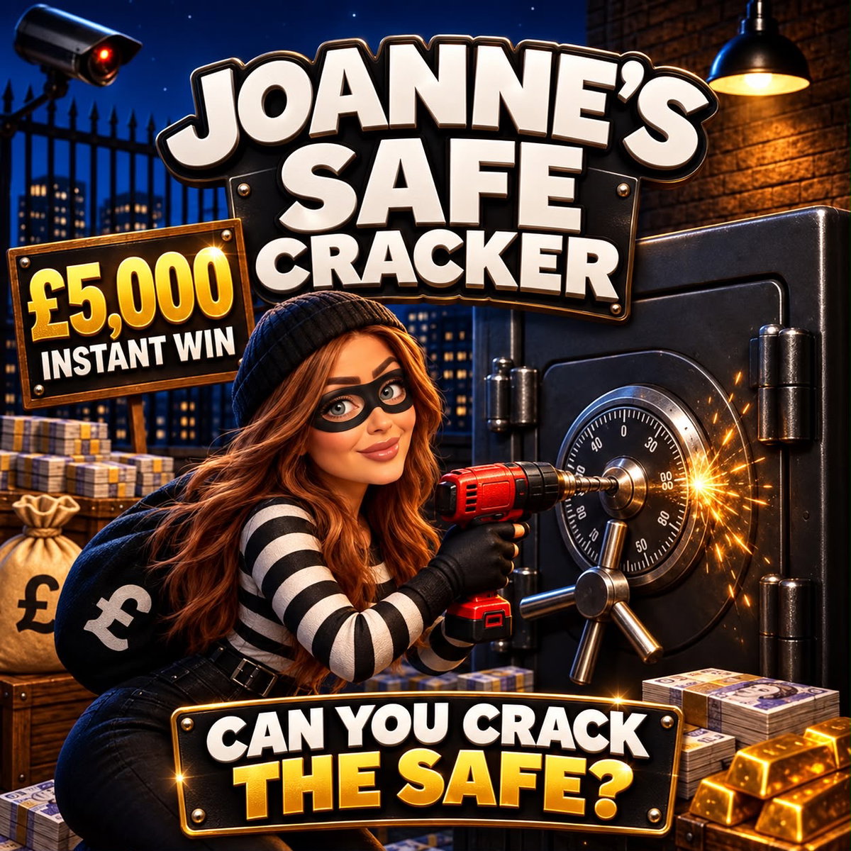 JOANNES SAFE CRACKER!! CAN YOU CRACK THE SAFE? 5K IN PLAY featured image