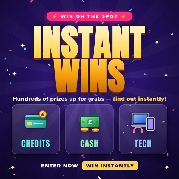 £100 + Instant Wins! - TEST featured image